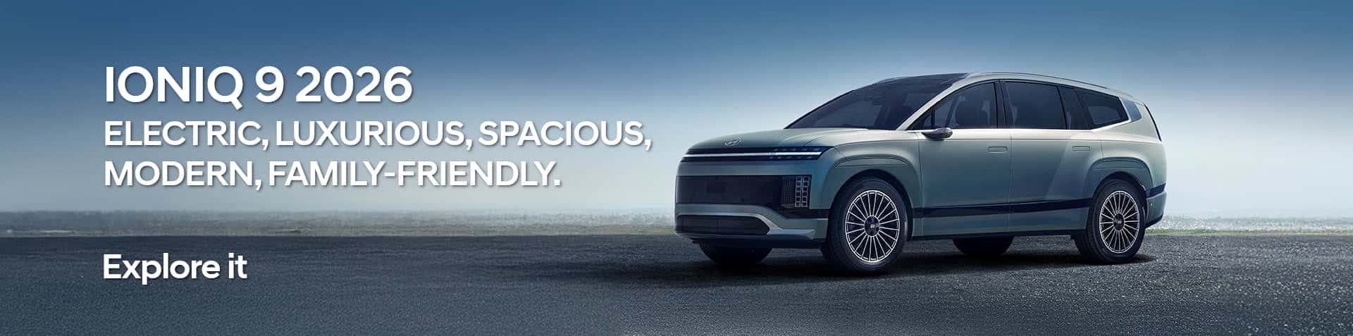 Explore the 2026 Ioniq 9