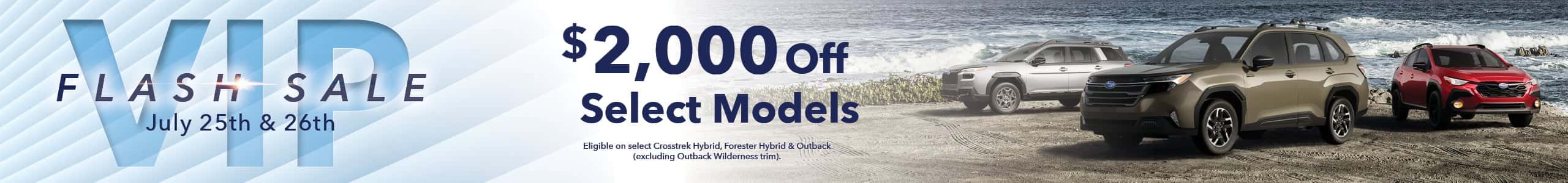 VIP Flash Sale | $2,000 Off 