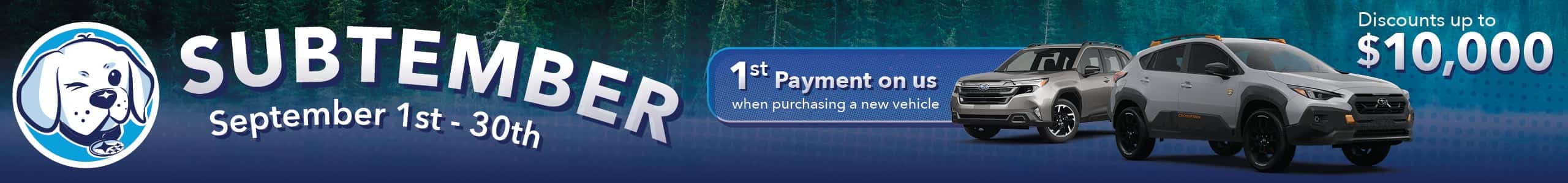 SUBTEMBER Mega Sale on now!