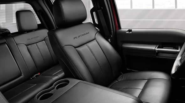 2015 Ford F-350 Platinum Interior Seating