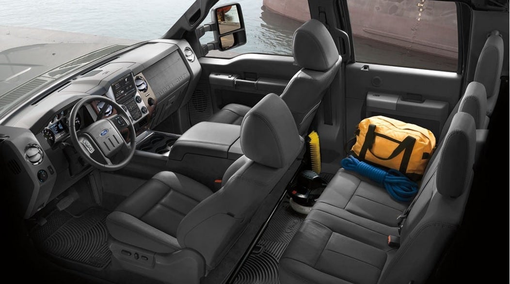 2014 Ford F250 Crew Cab Interior