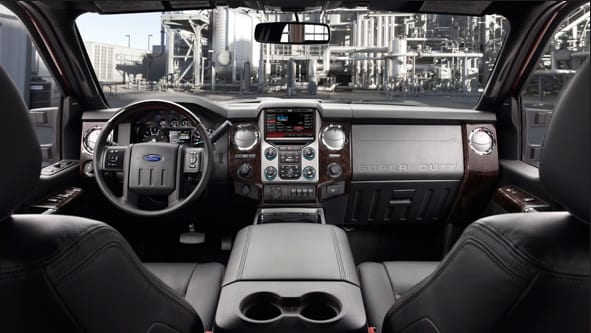 2015 Ford F-350 Platinum Interior Dashboard