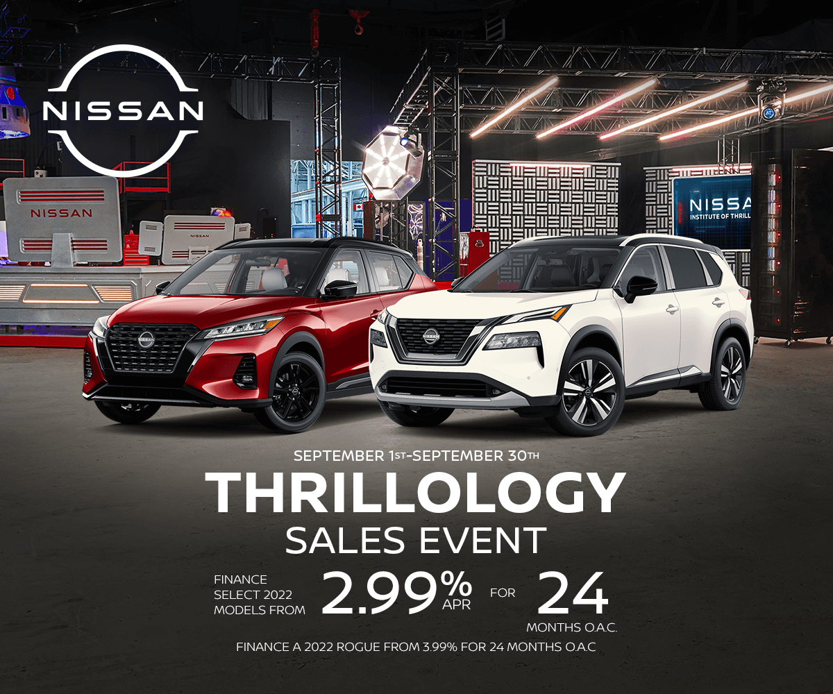 The Nissan Thrillology Sales Event Oakwood Nissan