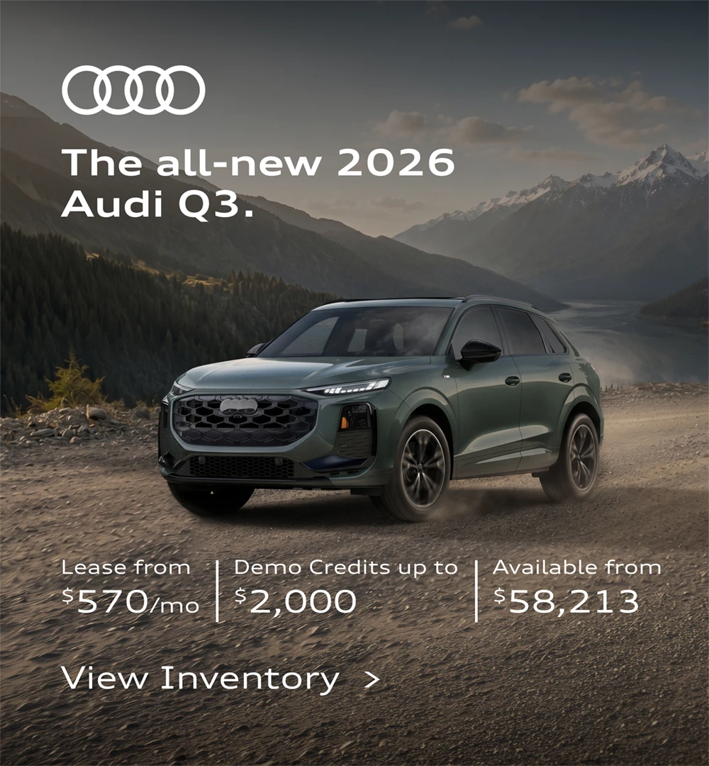 The all-new 2026 Audi Q3