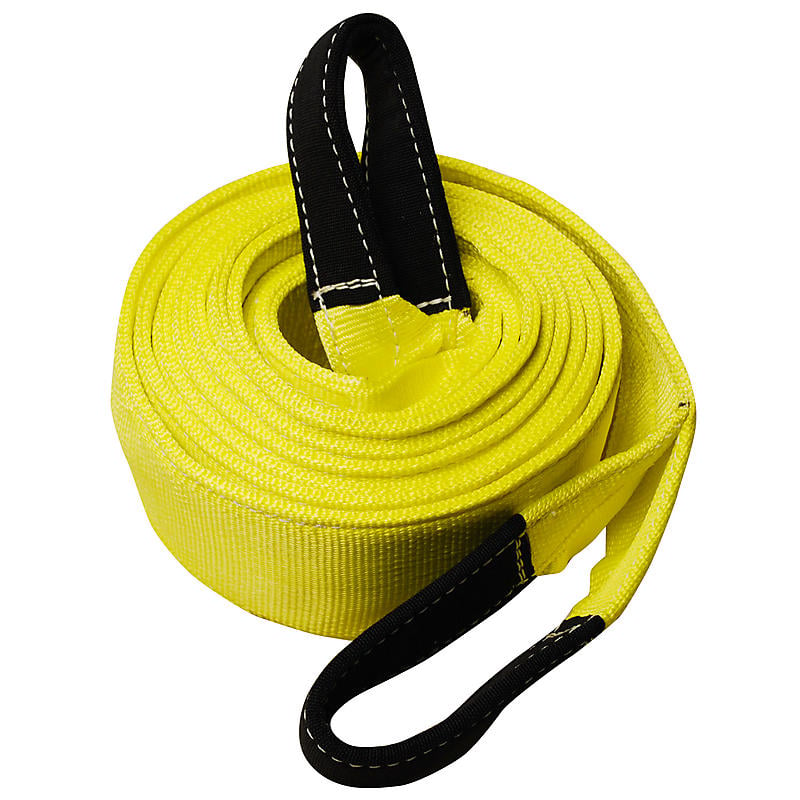 a tow strap 