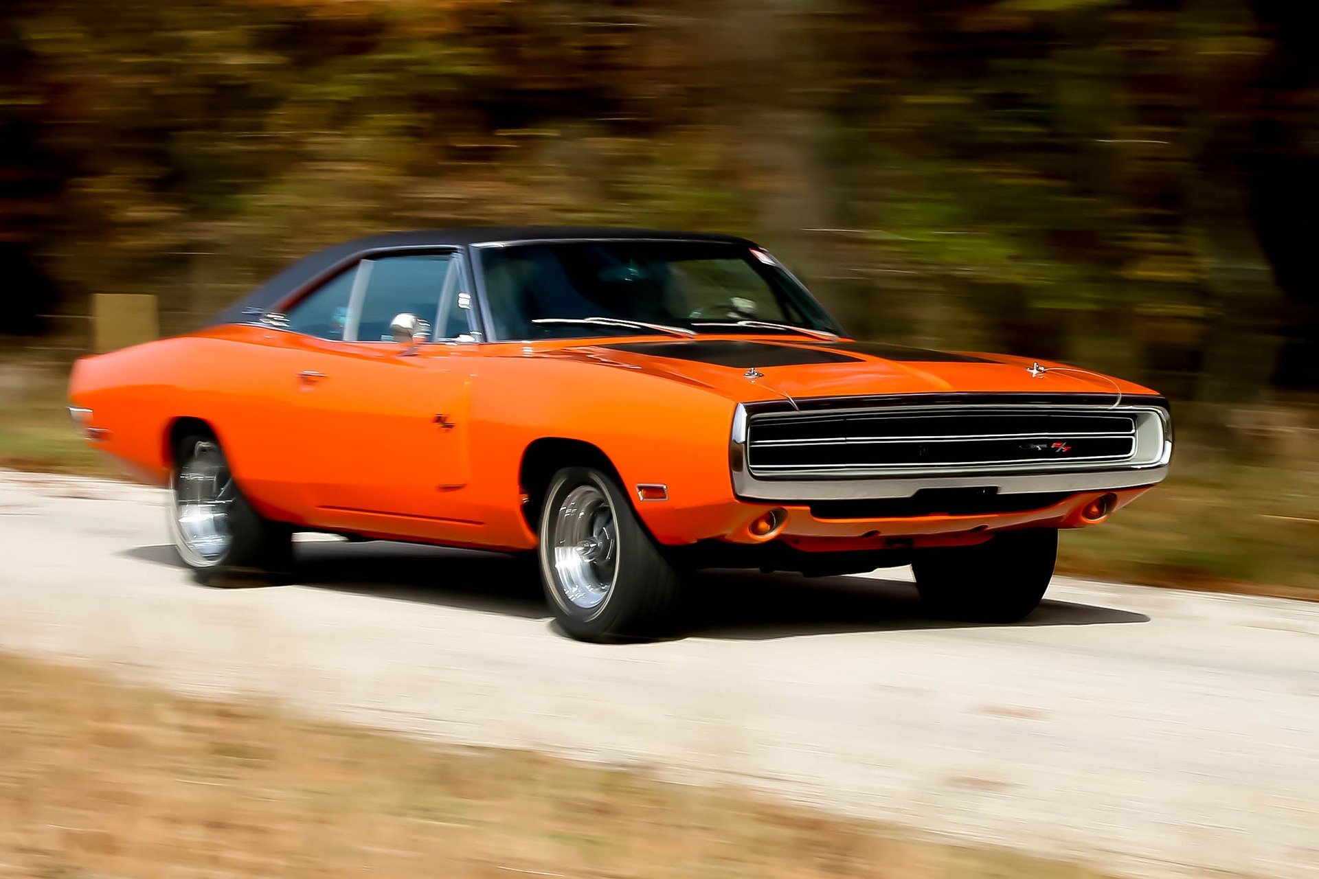 1970 Dodge Charger muscle car