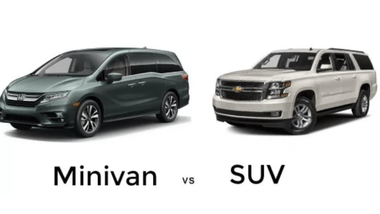 A modern minivan with sleek, contemporary styling, challenging the outdated stereotypes of boxy, old-fashioned family vehicles.