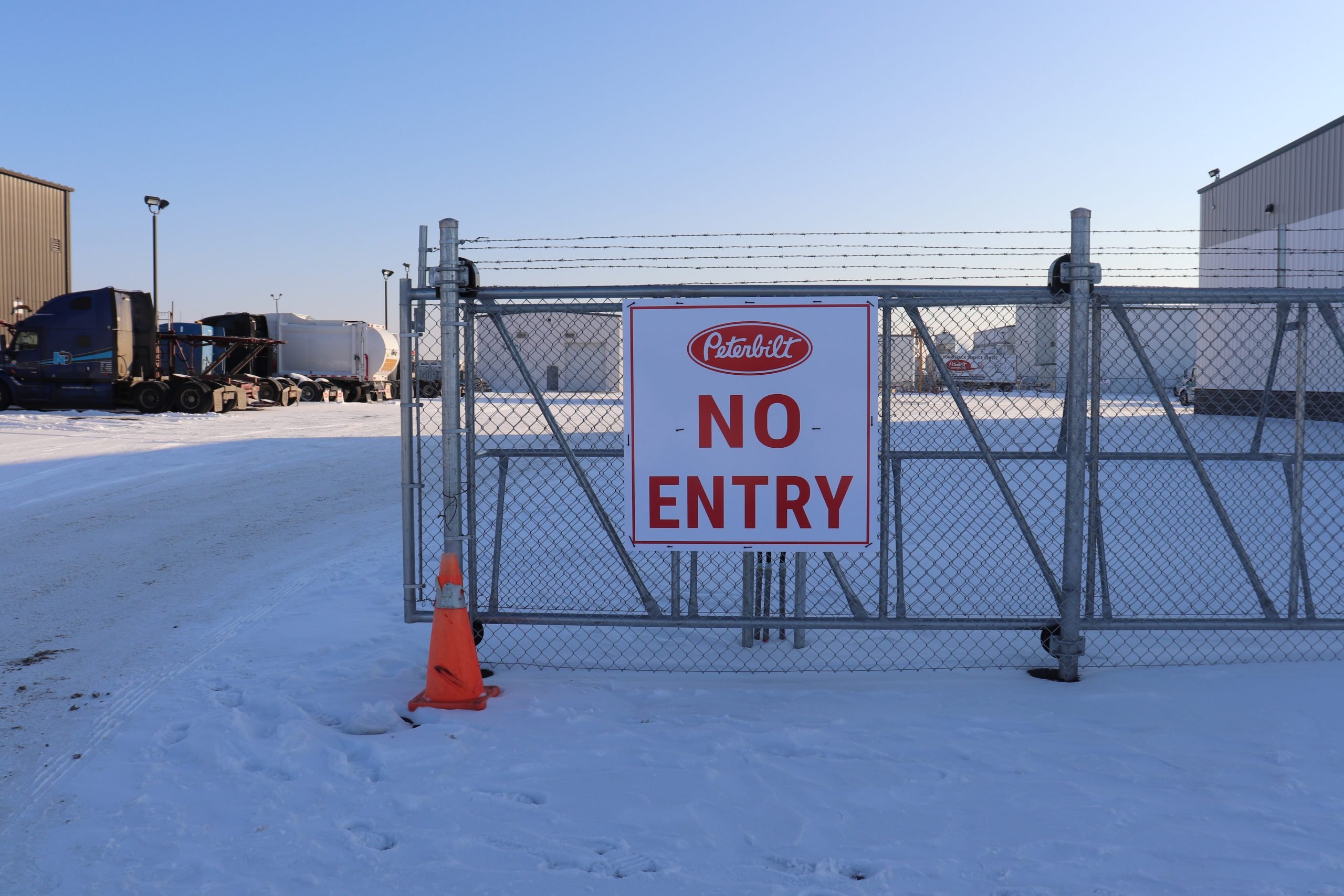 Do Not Enter North and South Gates