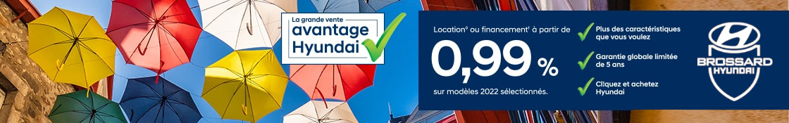 La grande vente Avantage Hyundai