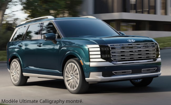 Hyundai Palisade Ultimate Calligraphy 2026 montré