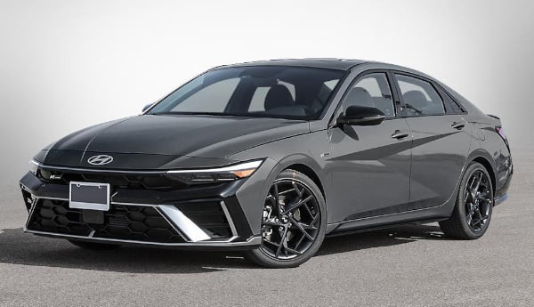 Hyundai Elantra N Line Ultimate DCT 2026 de couleur Gris Amazone