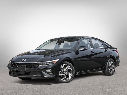 2026 Hyundai Elantra Hybrid Luxury Black front view