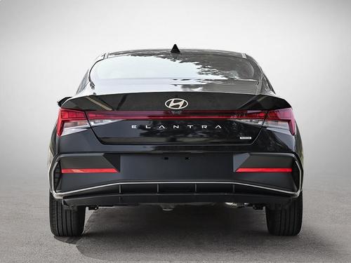 Full rear view Elantra Hybrid Luxury