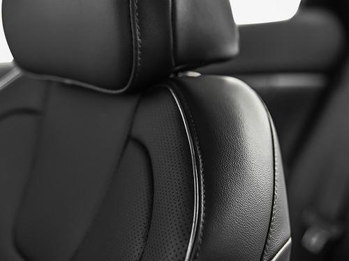 Leather seat finish detail