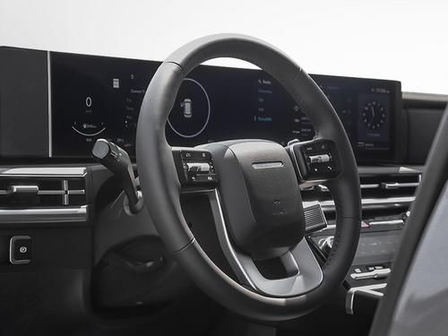 Vue intérieure porte conducteur ouverte