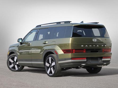 Vue arrière trois-quarts Santa Fe Trend