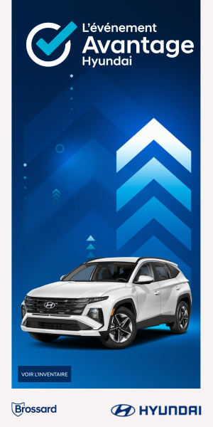 Publicité de L'Événement Avantage Hyundai avec un Tucson 2026