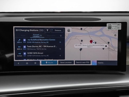 Écran central tactile du Hyundai IONIQ 9 2026