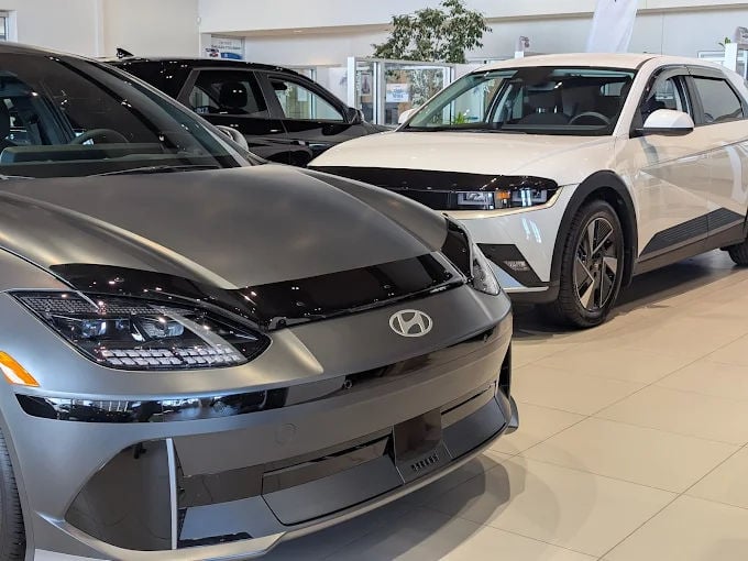 Salle de montre de Brossard Hyundai en janvier 2026