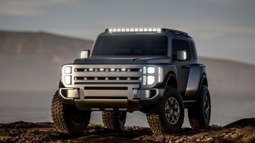 Overview of the Hyundai Boulder Concept at the New York Auto Show