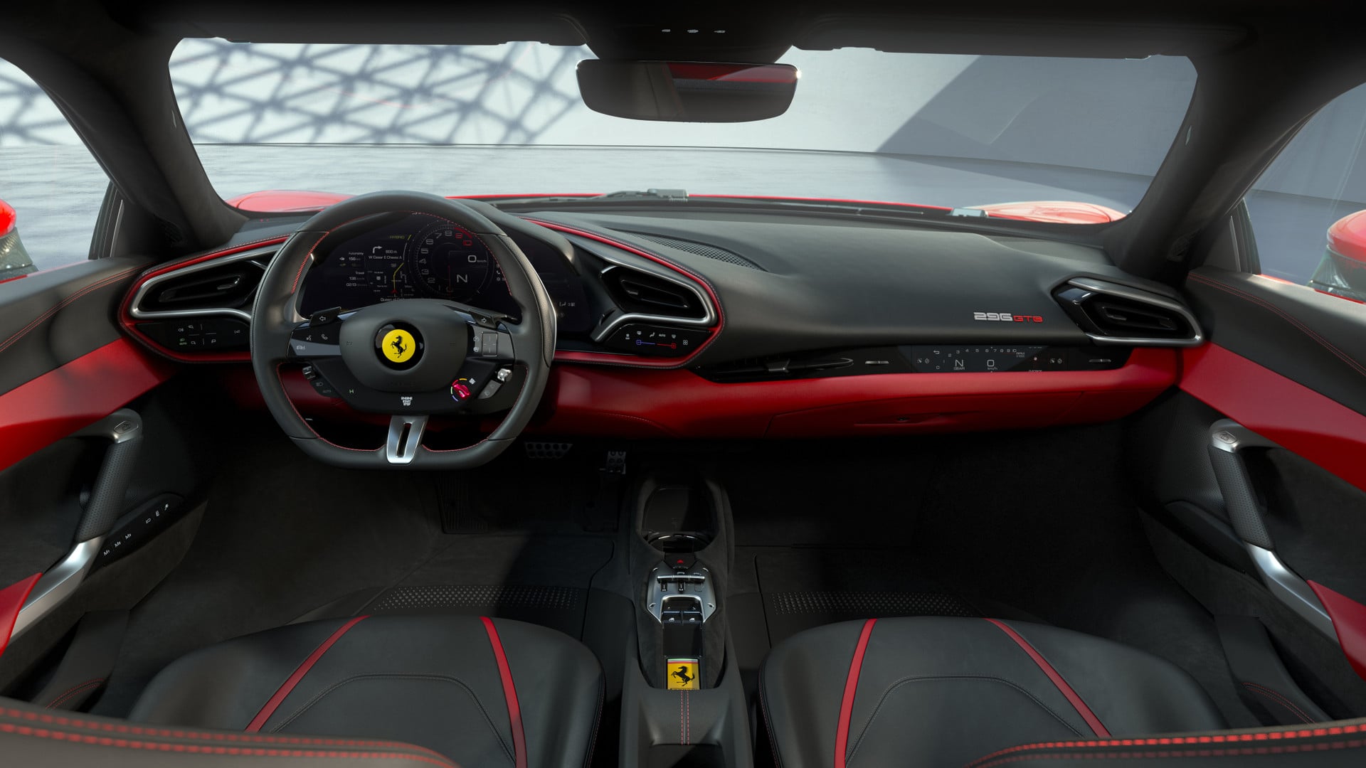 Ferrari 296 GTB Interior