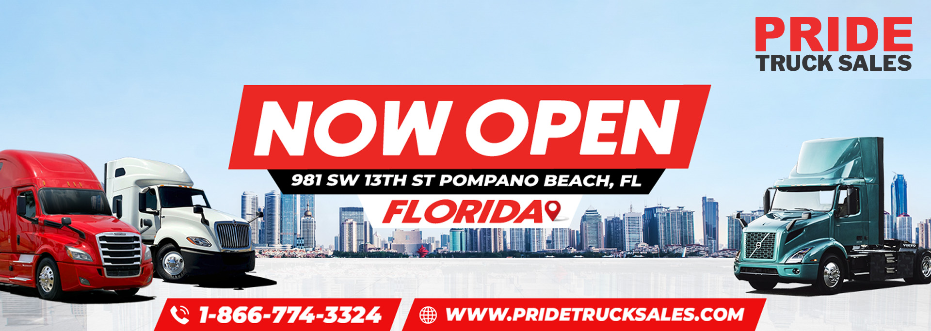 Pride Truck Sales Over 45+ locations across North America View all