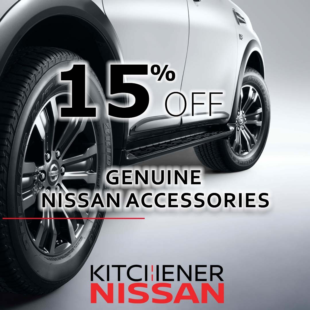 15 Off Genuine Nissan Accessories Kitchener Nissan