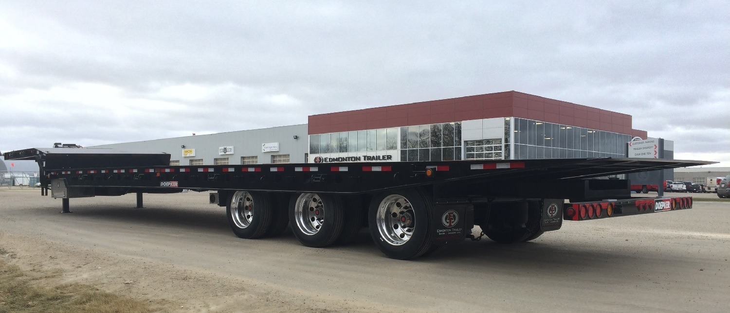 Doepker Flat Deck Trailers Models and Configurations Edmonton Trailer